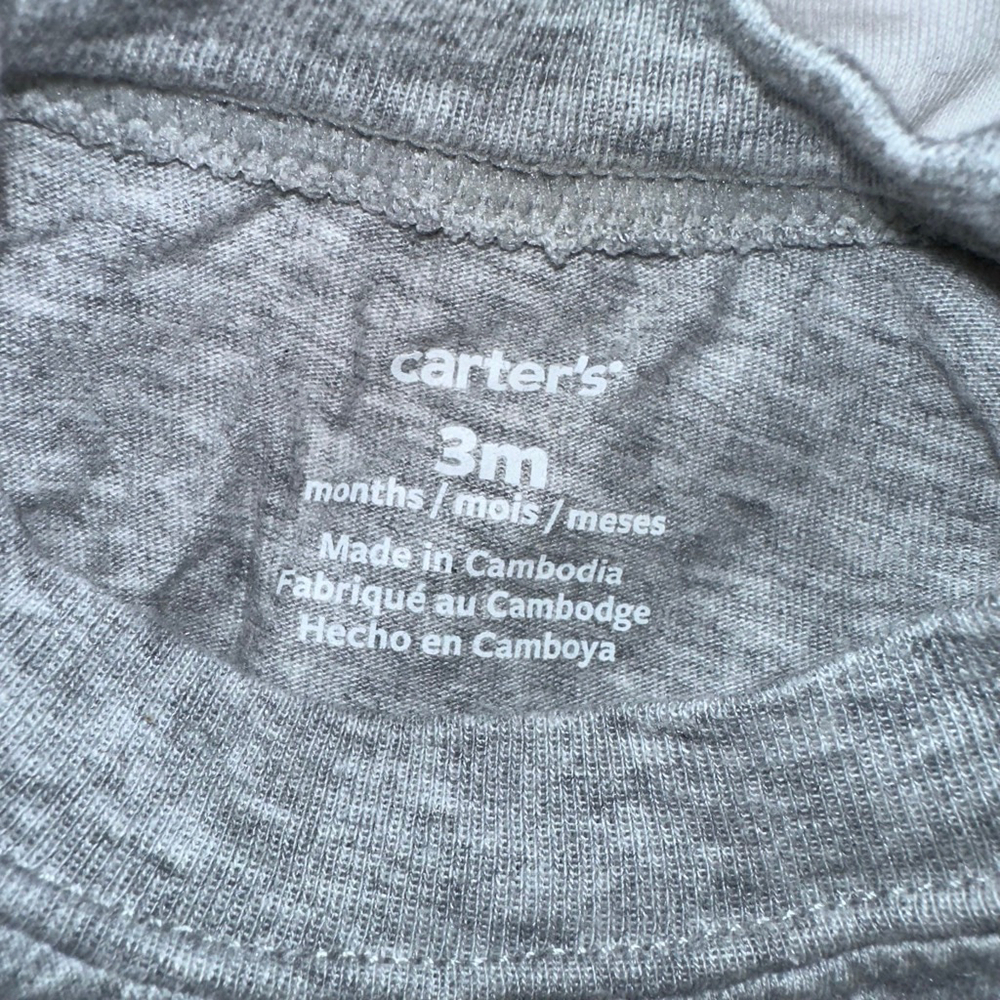 Lot of 3 Baby Boy Mixed Bundle 0-6M 0-3M 3M Nike Chick Pea Carter’s - Picture 8 of 9